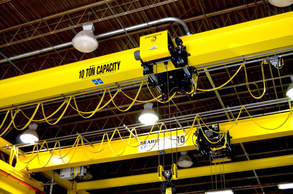 Puente grúa monorriel